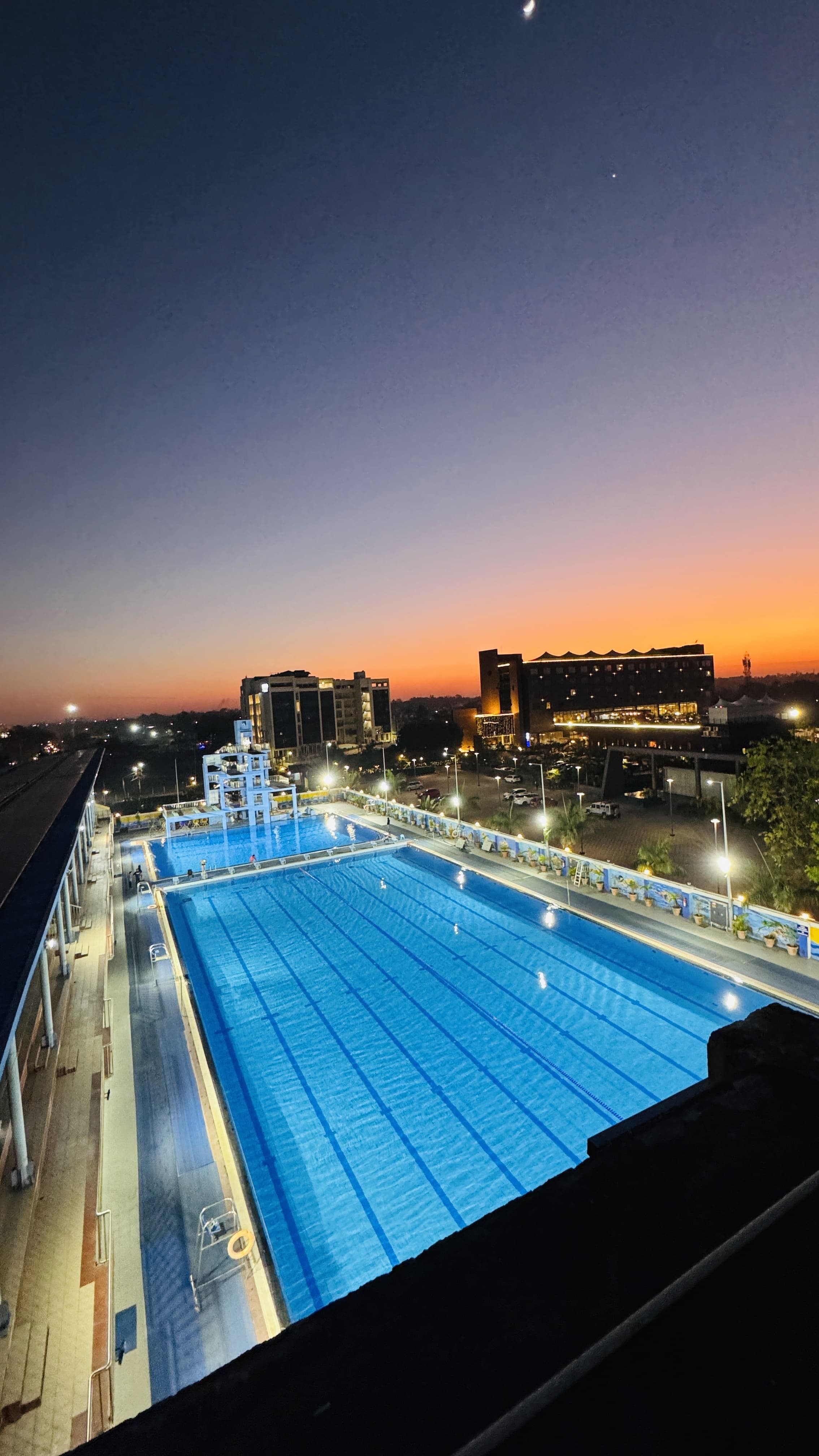 Deva Swimming Institute pool